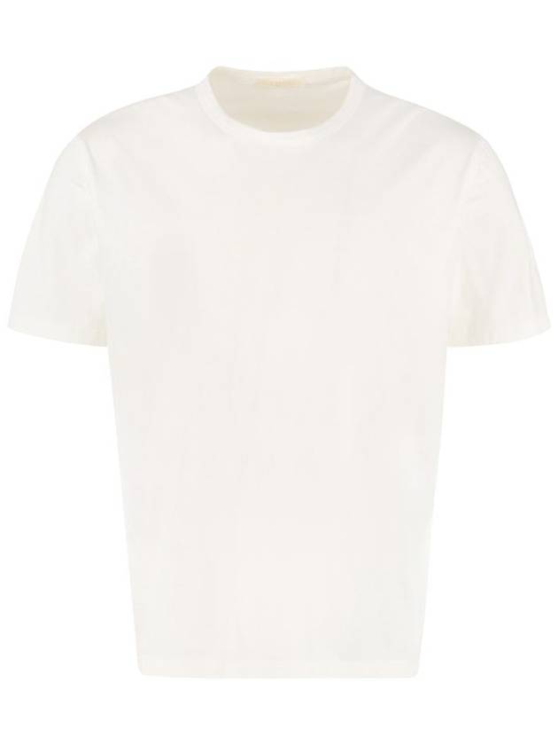 New Box Cotton Crew Neck Short Sleeve T-Shirt White - OUR LEGACY - BALAAN 2