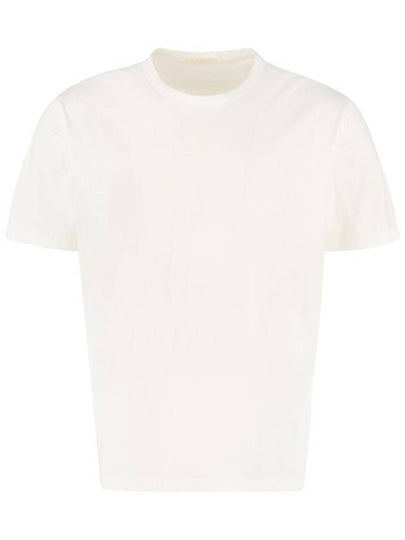 New Box Cotton Crew Neck Short Sleeve T-Shirt White - OUR LEGACY - BALAAN 2