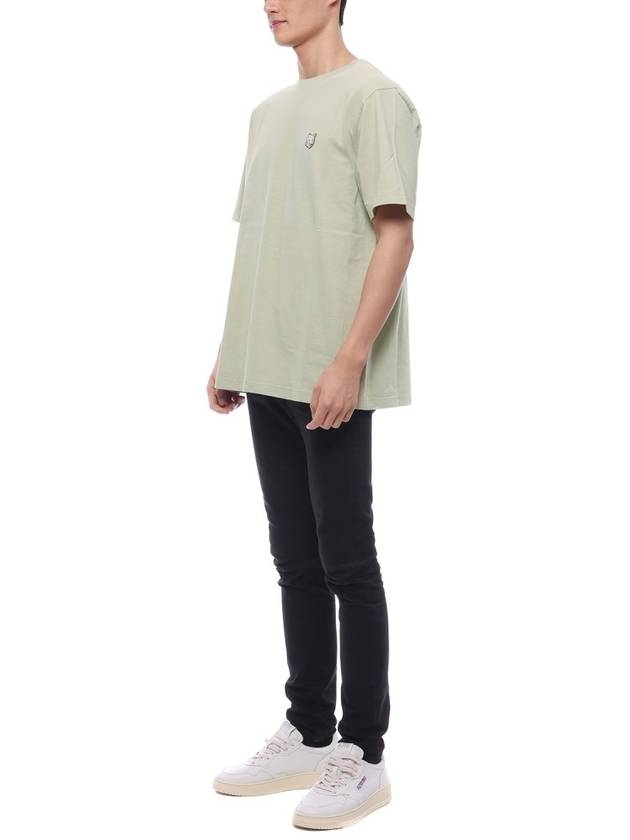 Bold Fox Head Patch Comfort Short Sleeve T-Shirt Ashtree - MAISON KITSUNE - BALAAN 5