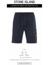 Men's Wappen Patch Bermuda Shorts Navy - STONE ISLAND - BALAAN 3