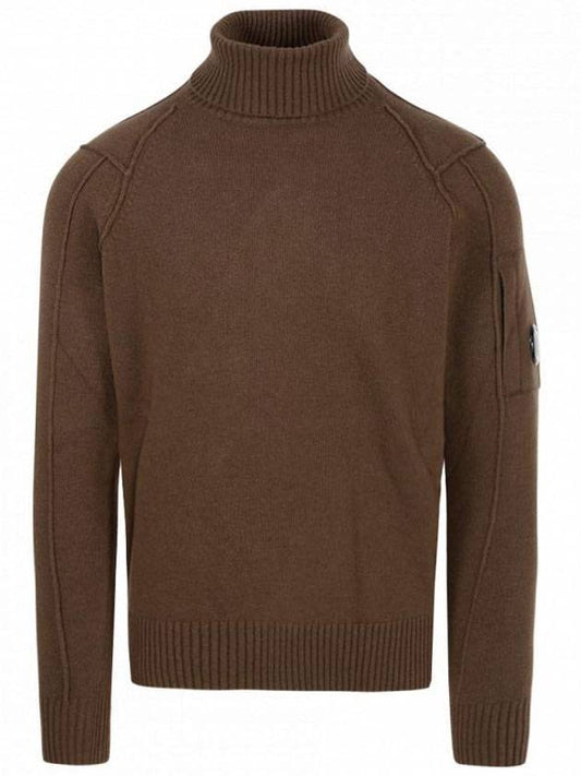 Men s Knit Turtleneck Brown - CP COMPANY - BALAAN 1