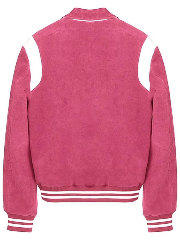 CORDUROY VARSITY JACKET PINK - ROLLING STUDIOS - BALAAN 3