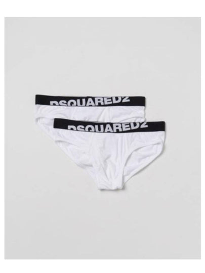 Logo Briefs White - DSQUARED2 - BALAAN 2