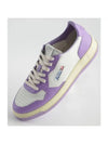 Men's Medalist Low Leather Sneakers Purple - AUTRY - BALAAN 1