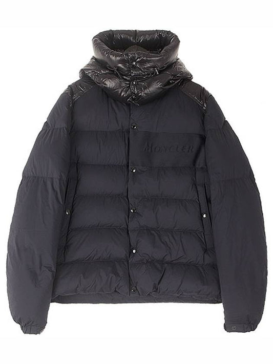 Aubrac Emboss Logo Goose Down Padding Navy - MONCLER - BALAAN 2