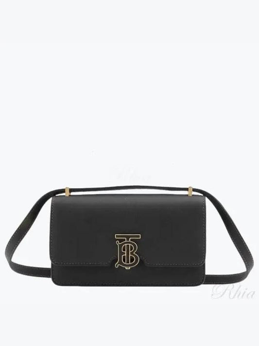 TB Mini Cross Bag Black - BURBERRY - BALAAN 2