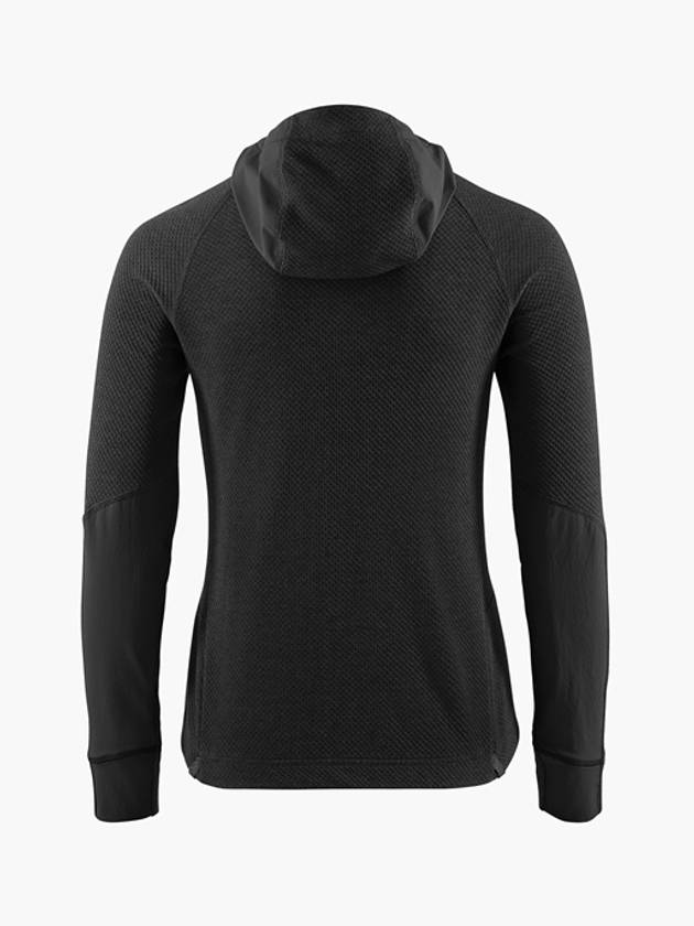 Women's Hugin Zip Up Hoodie Raven Raven - KLATTERMUSEN - BALAAN 3