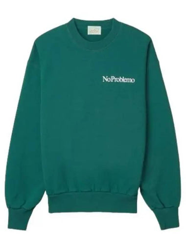 Aries Mini Preblemo Sweatshirt Alpine Green - ARIES - BALAAN 1