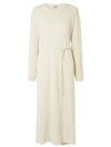 Women's Show Kaftan Long Dress Offwhite - BASERANGE - BALAAN 1