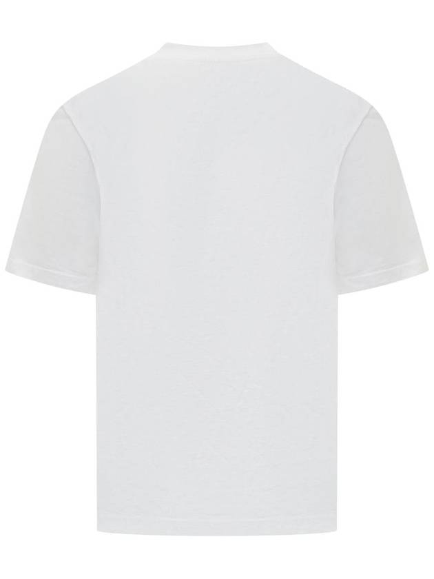 Puffin Embroidery Short Sleeve T-Shirt White - JW ANDERSON - BALAAN 3