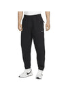 Solo Swoosh Fleece Track Pants Black - NIKE - BALAAN 1