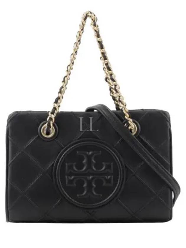 Women's Fleming Logo Mini Shoulder Bag Black - TORY BURCH - BALAAN 2