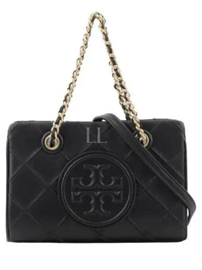 Mini Fleming Soft Chain Tote Bag Black - TORY BURCH - BALAAN 2