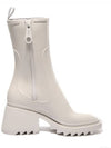 Betty Chunky Sole Rain Boots Beige - CHLOE - BALAAN 4