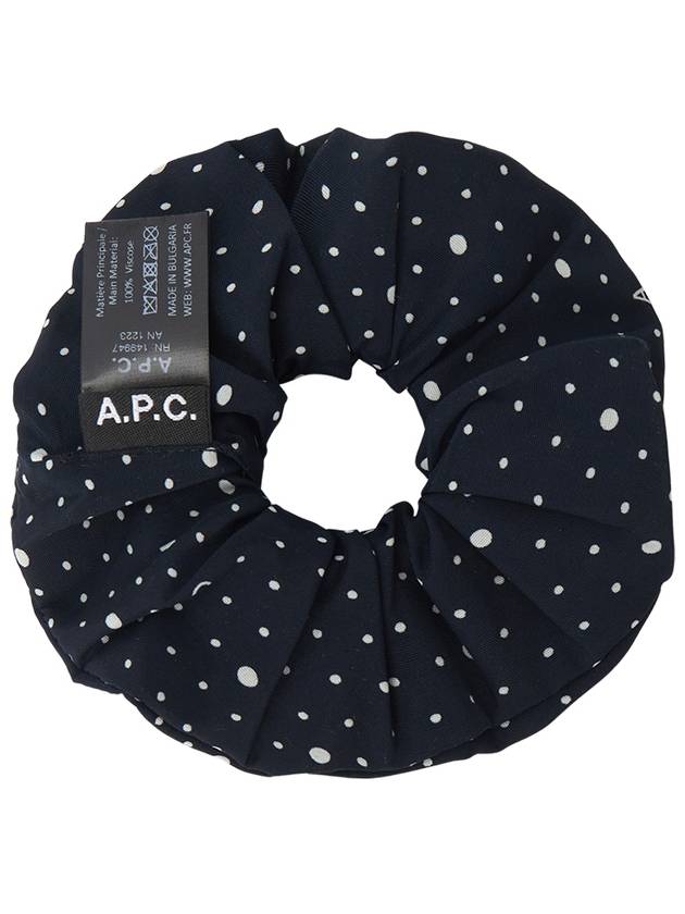 Logo Dot Scrunch Navy - A.P.C. - BALAAN 3