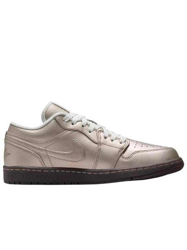 1 SE Low Top Sneakers Metallic Zinc - JORDAN - BALAAN 1