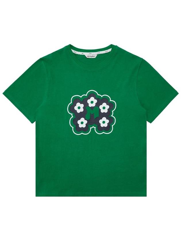 MET Signature Flower T Shirt Green - METAPHER - BALAAN 5