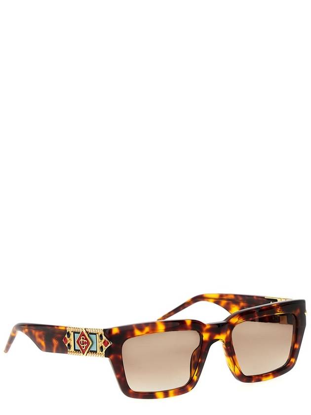 Casablanca 'The Tortoiseshell Square Metope' Sunglasses - CASABLANCA - BALAAN 2