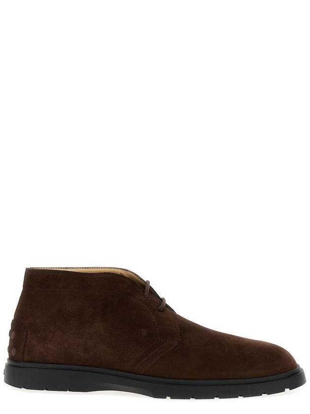 Suede Desert Winter Boots Brown - TOD'S - BALAAN 2