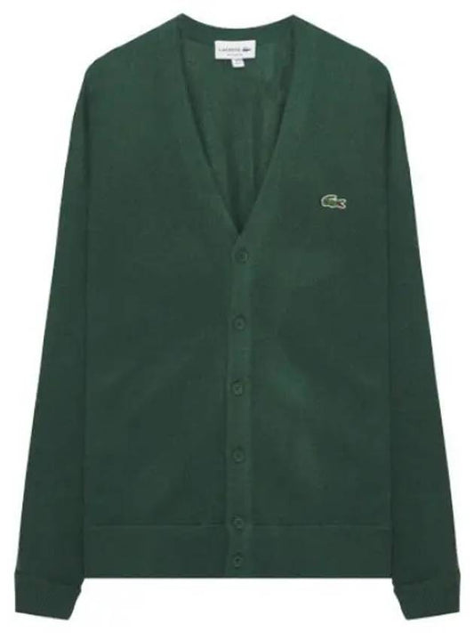 Relaxed fit button wool cardigan men - LACOSTE - BALAAN 1