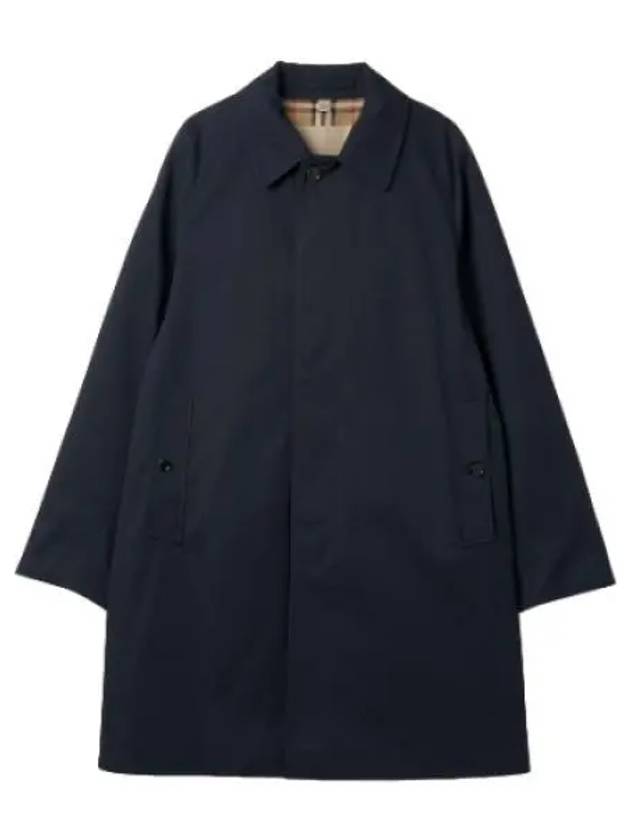 Mid Length Camden Heritage Car Coat Cole Blue - BURBERRY - BALAAN 1