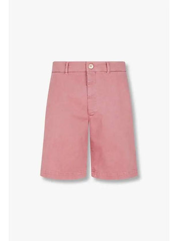 Men s Easy Bermuda Denim Shorts Pink - BRUNELLO CUCINELLI - BALAAN 1