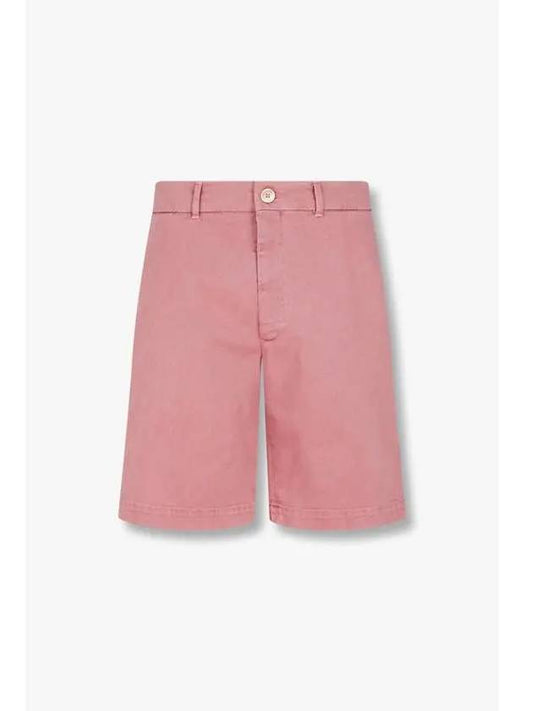 Men s Easy Bermuda Denim Shorts Pink - BRUNELLO CUCINELLI - BALAAN 1