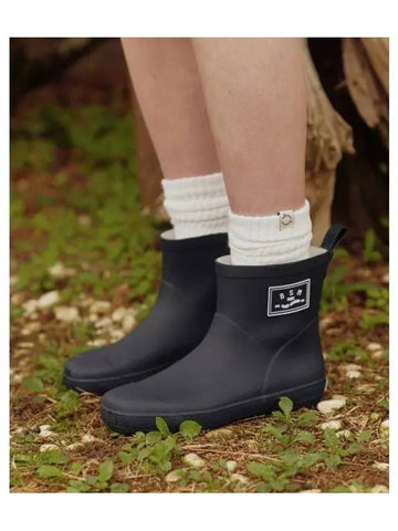 BSM RAIN BOOTS LOW MIDNIGHT NAVY - BENSIMON - BALAAN 1