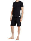 Logo Patch Short Sleeve T-Shirt Black - PAUL SMITH - BALAAN 4