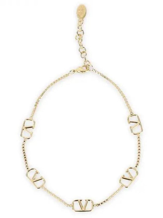 Women's V Logo Signature Bracelet Gold - VALENTINO - BALAAN 2