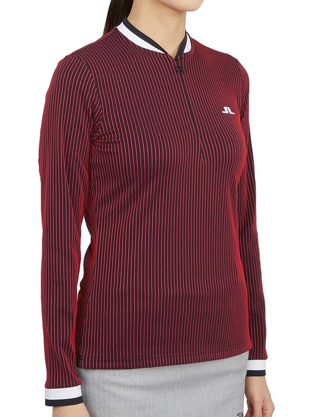 Golf Wear Women s Long Sleeve T Shirt AWJS07032 G131 - J.LINDEBERG - BALAAN 4