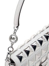 Women's Studded Leather Shoulder Bag White - MICHAEL KORS - BALAAN 11