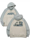 AiNI Cat Raglan Hoodie Mint Beige - CPGN STUDIO - BALAAN 4