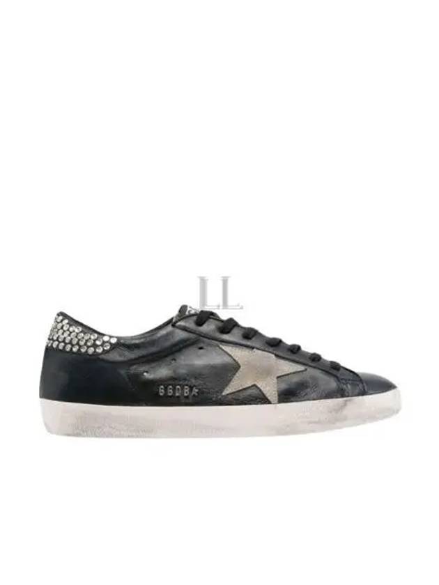 Superstar Metallic Low Top Sneakers Black - GOLDEN GOOSE - BALAAN 2