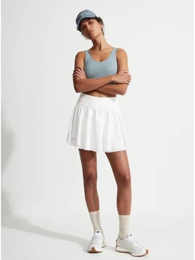 Women's Adams Tennis Pleated Skirt White - VARLEY - BALAAN 6