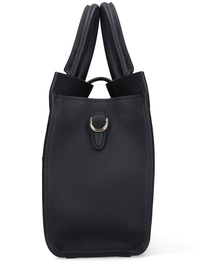 Hook Closure Medium Tote Bag Black - GUCCI - BALAAN 6