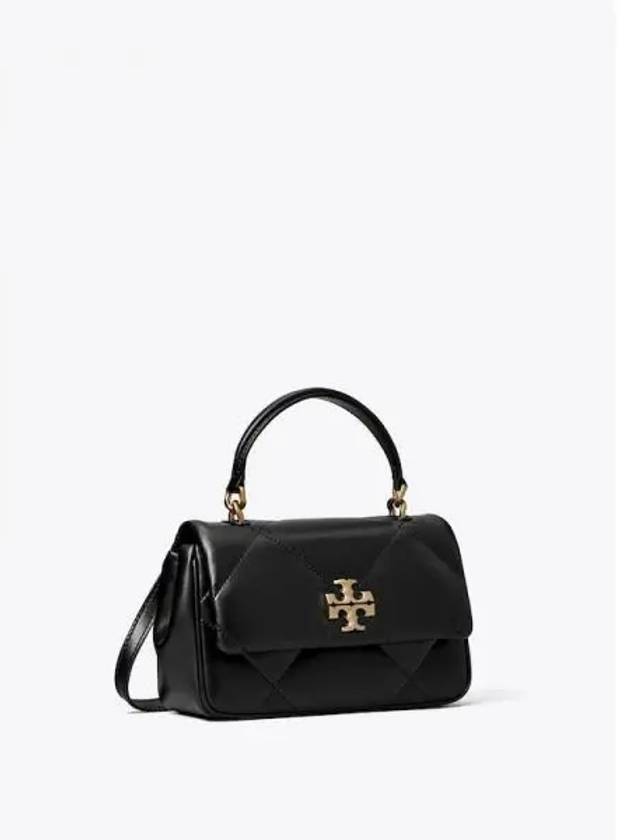 Kira Diamond Quilted Top Handle Tote Bag Black Domestic Product GM0024010281252 - TORY BURCH - BALAAN 1