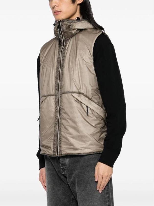 Nada Shell Goggle Vest Beige - CP COMPANY - BALAAN 4