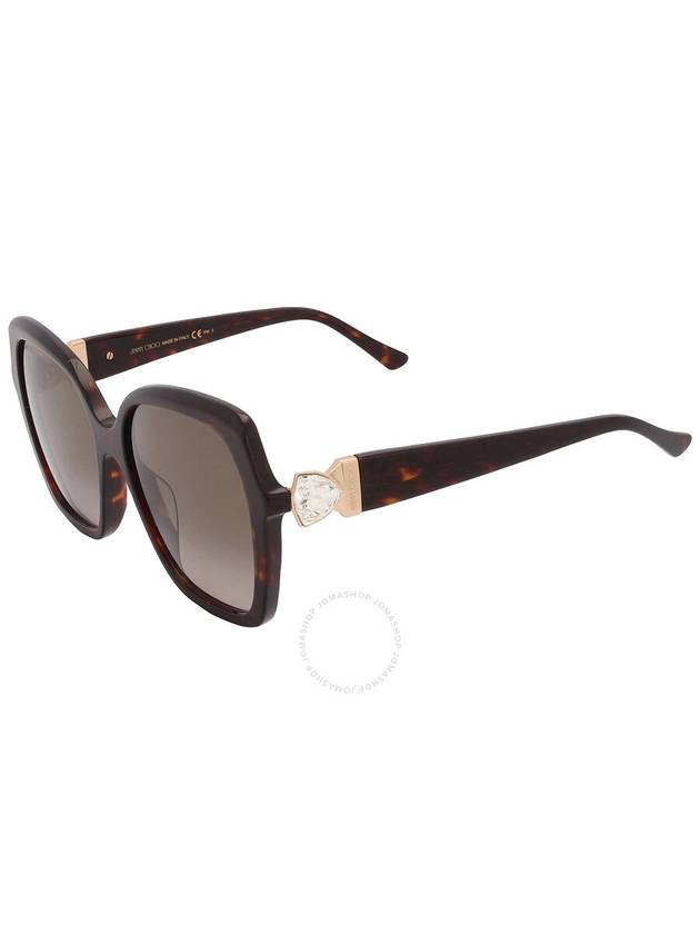 Jimmy Choo Brown Gradient Butterfly Ladies Sunglasses MANON/G/S 0086/HA 57 - JIMMY CHOO - BALAAN 3