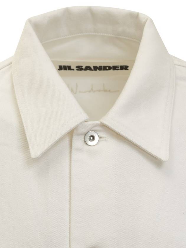 Long Sleeve Denim Shirt J23DL0101J46544 - JIL SANDER - BALAAN 5