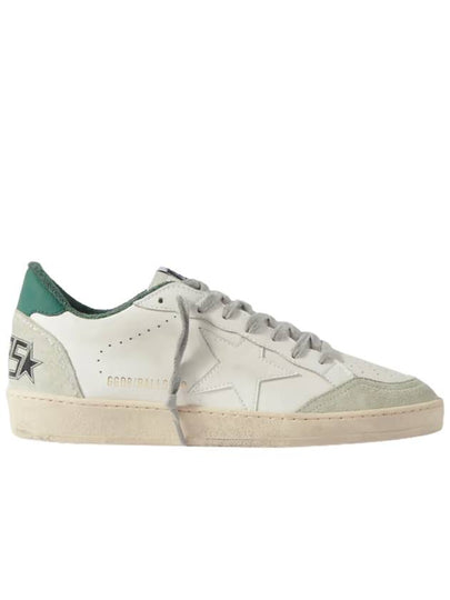 Ball Star Leather Low Top Sneakers White - GOLDEN GOOSE - BALAAN 2