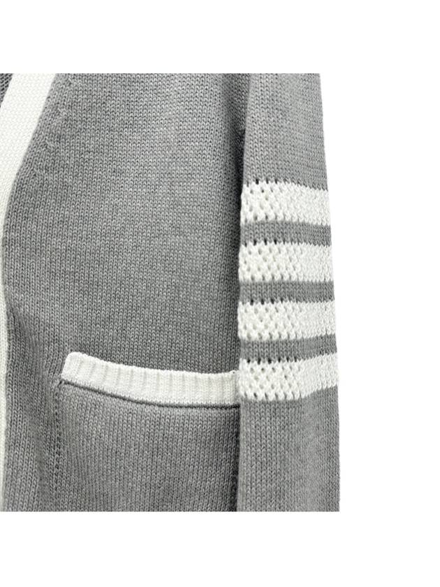 armband women s color matching cardigan FKC568A 055 - THOM BROWNE - BALAAN 3