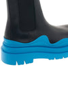 Tire Chelsea Boots Black Amalfi Blue - BOTTEGA VENETA - BALAAN.