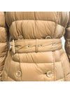 Belt Hooded Padding Beige - BURBERRY - BALAAN 4