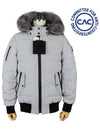 Onyx Ladriere Bomber Padded Grey - MOOSE KNUCKLES - BALAAN 3