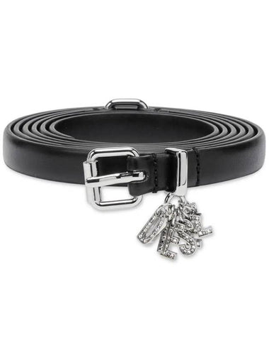 B Charm Leather Belt X10130PR227 - DIESEL - BALAAN 1