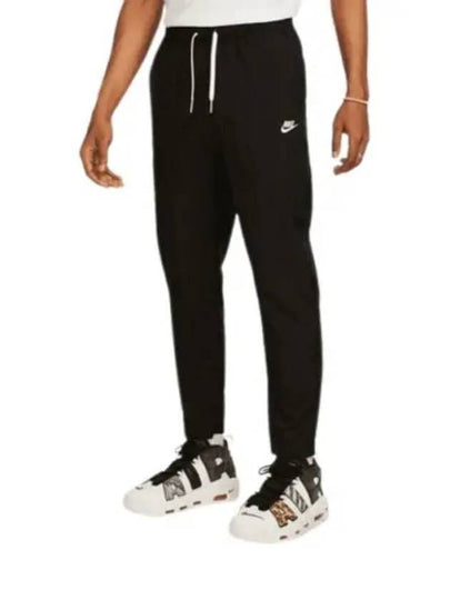 Men's Club Woven Lightweight Track Pants Black - NIKE - BALAAN 2