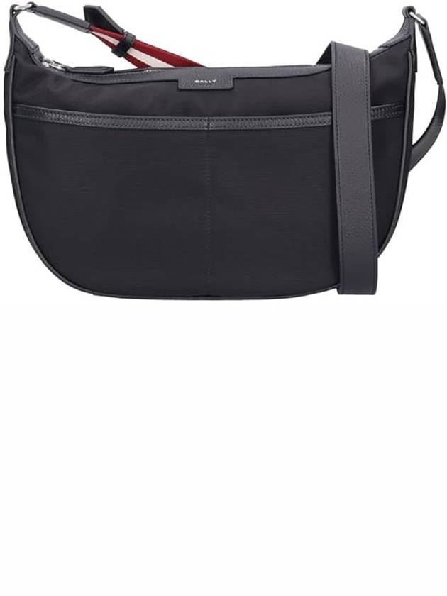 Code Zipper Hobo Cross Bag Black - BALLY - BALAAN 2