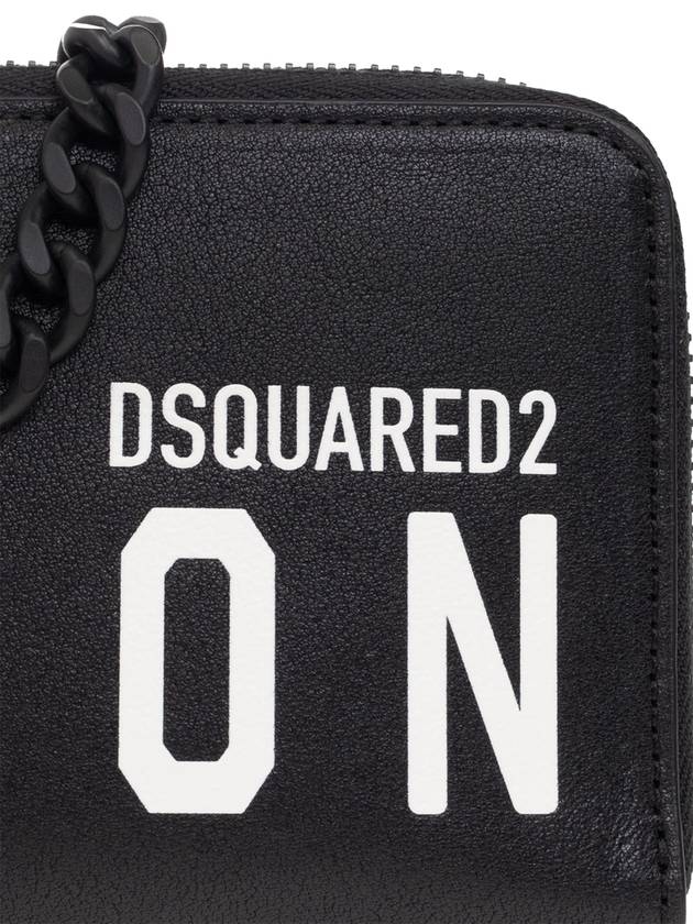 Men’s Wallet WAM0039 12903205 M063 BLACK - DSQUARED2 - BALAAN 6