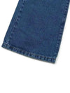 Women's Bag Logo Patch Bootcut Jeans Blue - AMI - 6